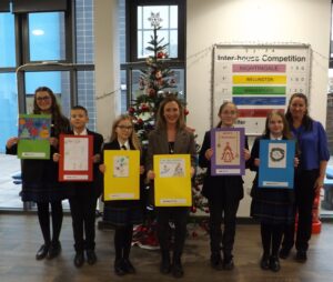 Stanway School ran a Christmas card competition to support the Colchester Korban Project